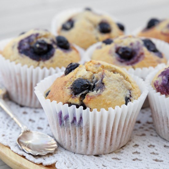 Keto Blueberry Muffins