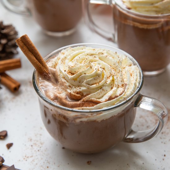 Pumpkin Spice Hot Chocolate