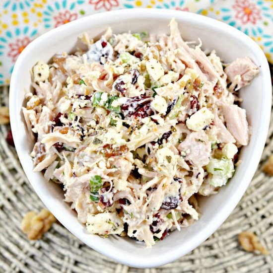 KETO CRANBERRY CHICKEN SALAD