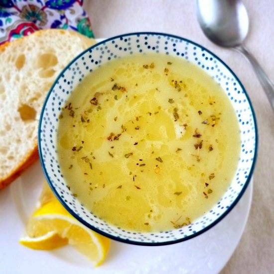 Cauliflower potato soup.