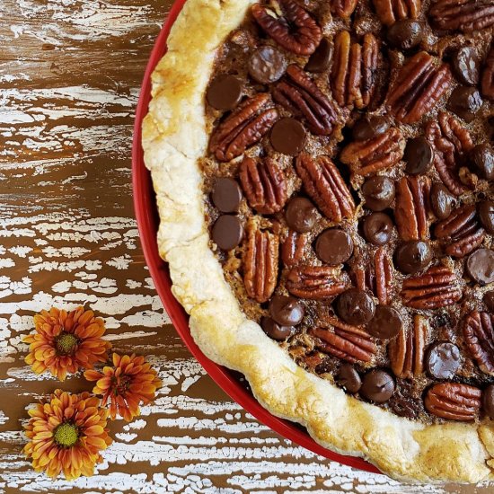 Chocolate Chip Pecan Pie