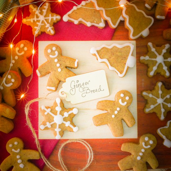 Vegan Gingerbread Cookies