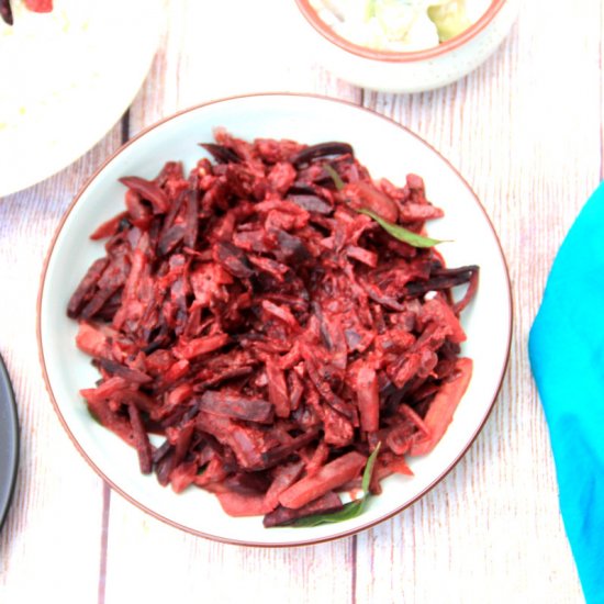 Sri Lankan Carrot and Beet Curry