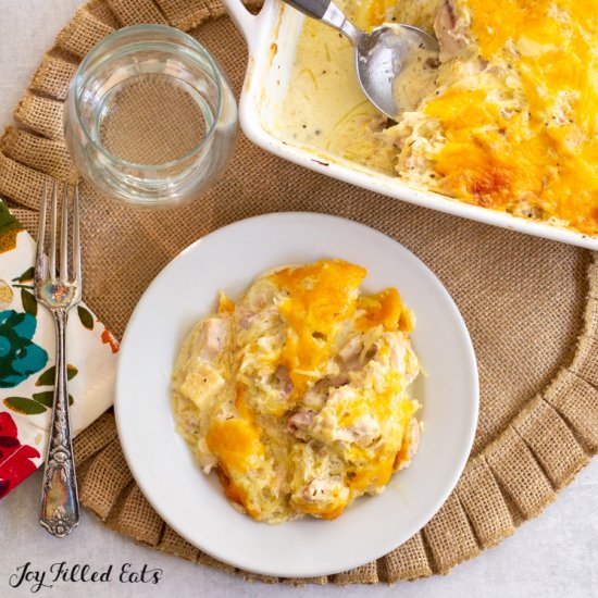 Keto Turkey Casserole