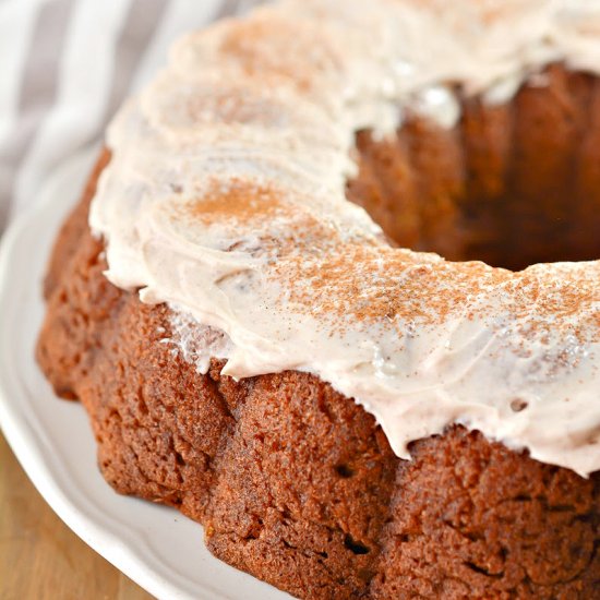 Keto Gingerbread Bundt Cake