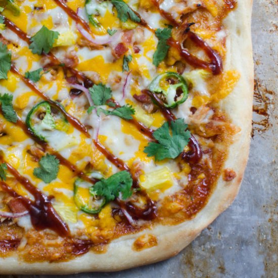 BBQ Pulled Pork Pizza