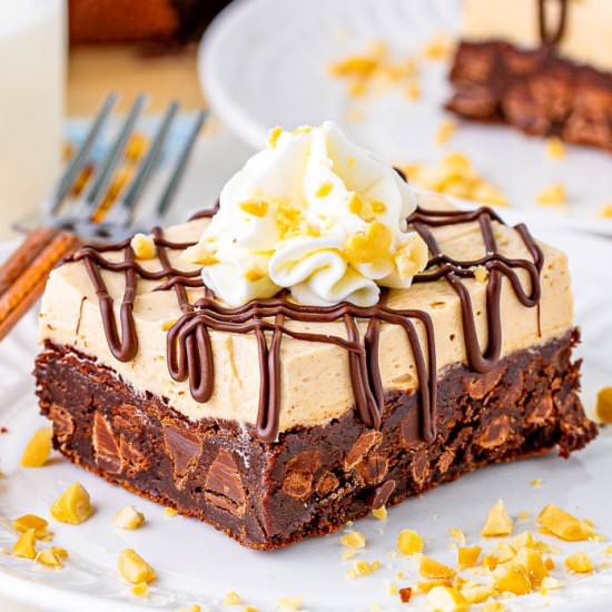 Peanut Butter Pie Brownie