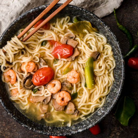 Tom Yum Noodles