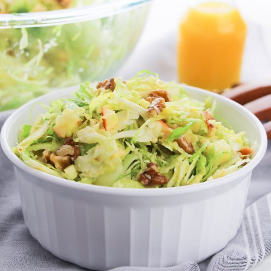 Shaved Brussels Sprouts Salad