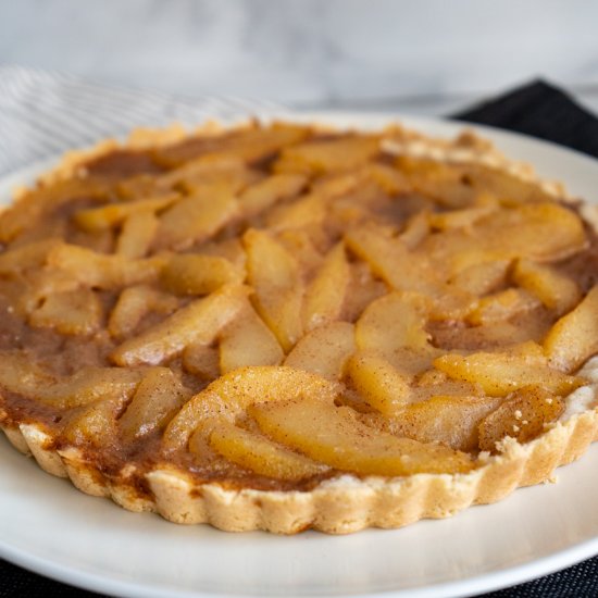 Caramel Pear Tart