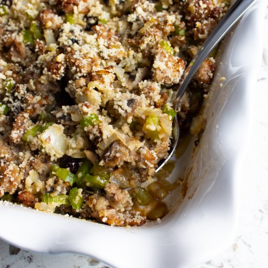 The Best AIP Thanksgiving Stuffing