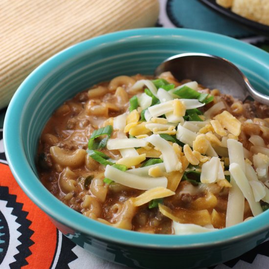 Beefy Chili Mac