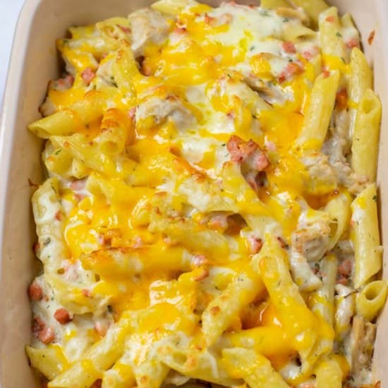 Chicken Bacon Ranch Casserole