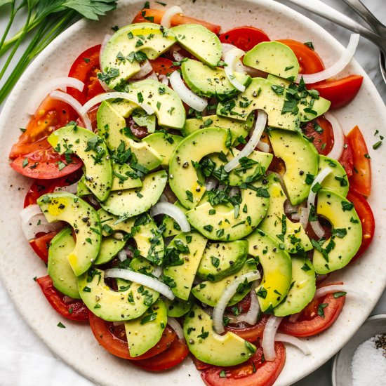 Tomato Avocado Salad