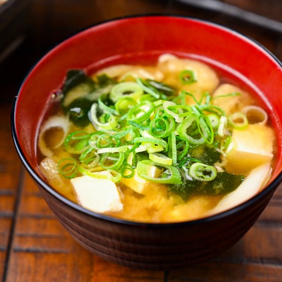 Homemade Japanese Miso Soup