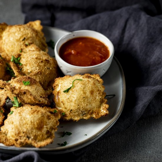 Air Fryer Ravioli