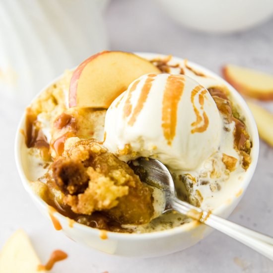 Caramel Apple Dump Cake