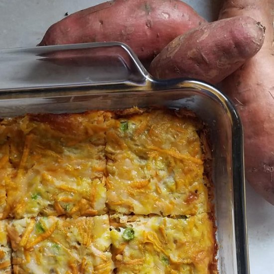 Spicy Sweet Potato Bake