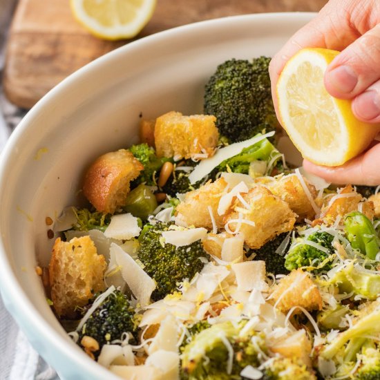 Roasted Broccoli Salad