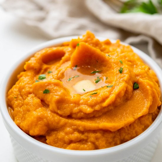 Creamy Whipped Sweet Potatoes