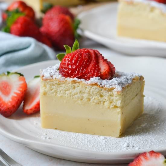 Vanilla Custard Cake