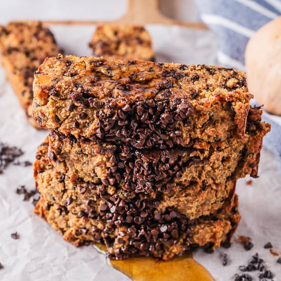 Gluten Free Pumpkin Chocolate Bread