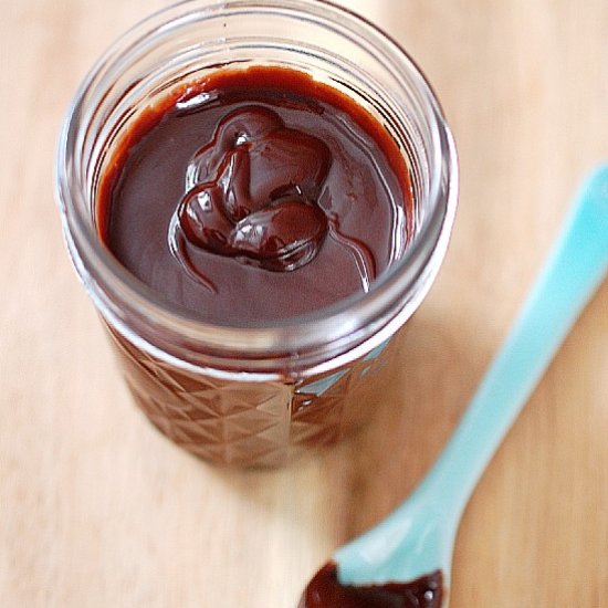 Chocolate caramel fudge sauce