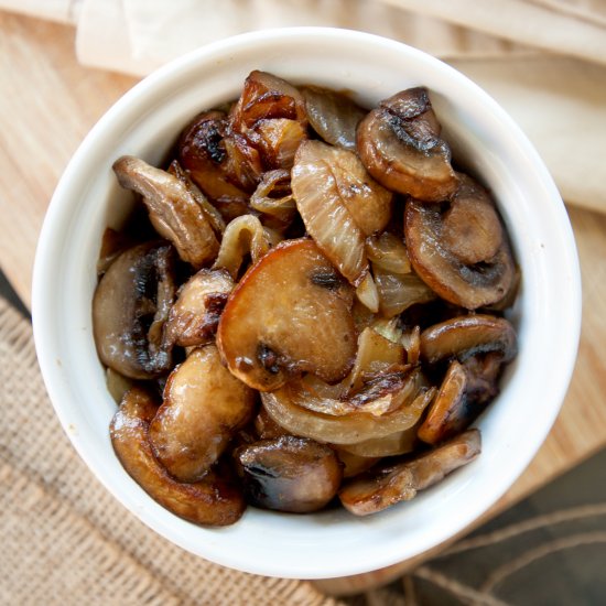 Caramelized Mushrooms and Onions