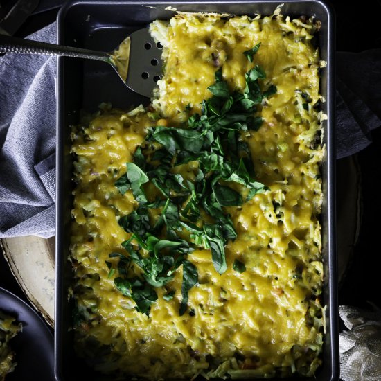 Vegetarian Hashbrown Casserole