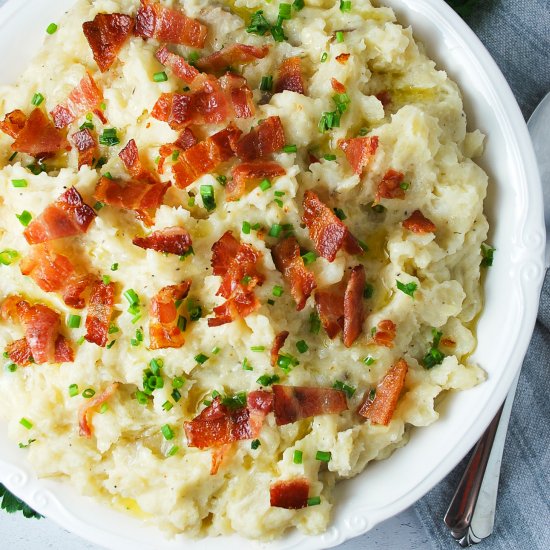 Slow Cooker Loaded Potatoes