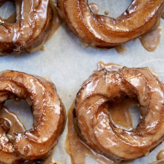 Apple Cider Crullers