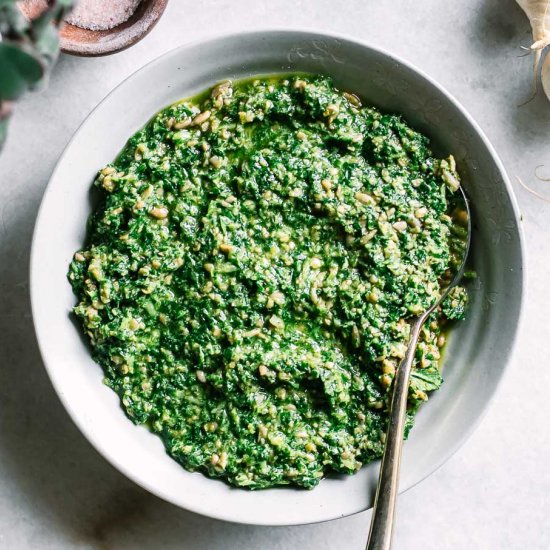 Turnip Greens Pesto