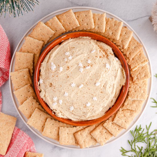 Gingerbread Cheesecake Dip