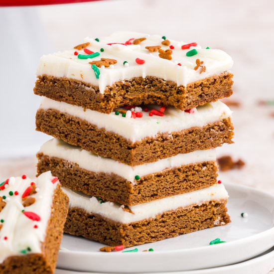 Gingerbread Bars