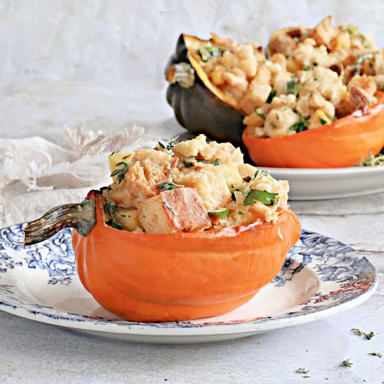 Acorn Squash Stuffing Bowls