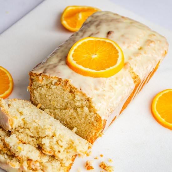 Zingy Orange Drizzle Cake