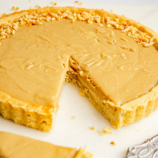 Easy Toffee Cream Tart