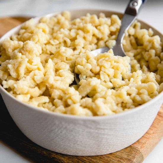 Grated Egg Pasta