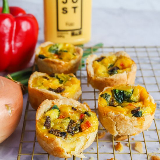 Vegan Just Egg Quiche