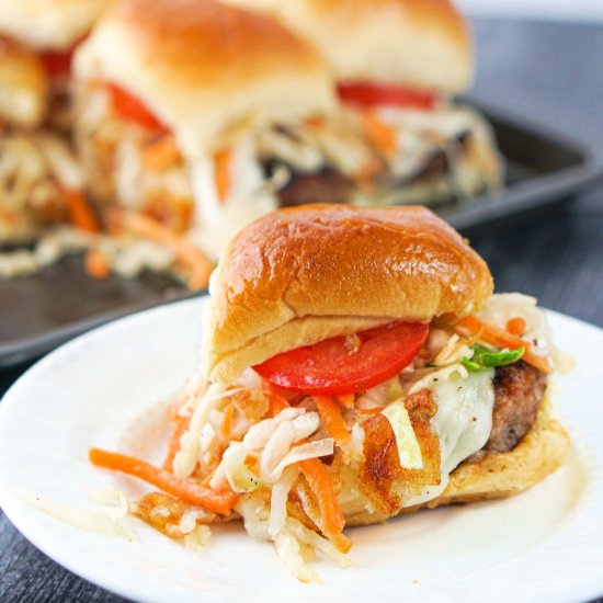 Primanti Sausage Sliders