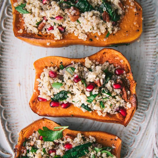 Quinoa Stuffed Squash