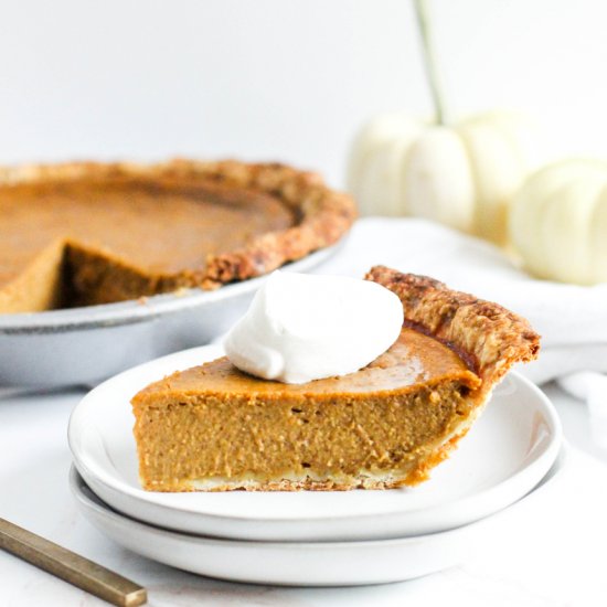 High-Altitude Pumpkin Pie