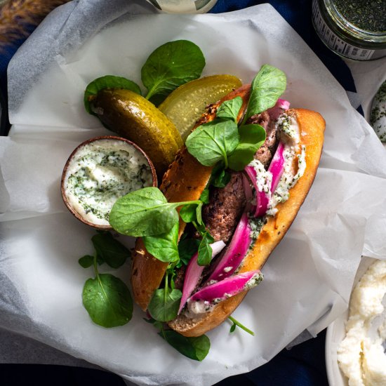 Lamb Kofta Hoagies