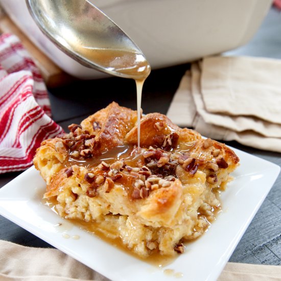 Eggnog Bread Pudding