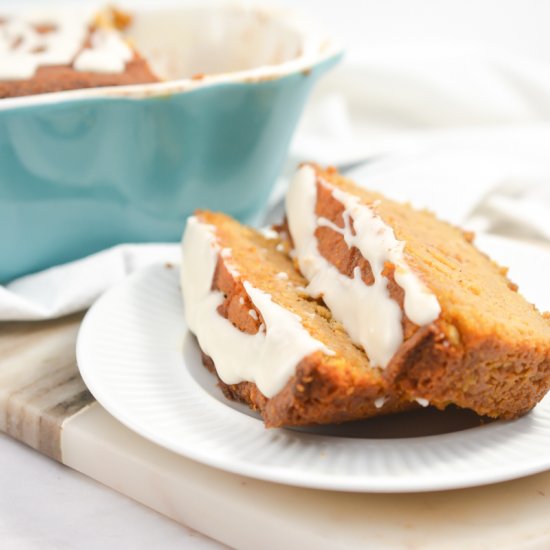 KETO PUMPKIN POUND CAKE