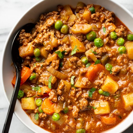 easy hamburger stew