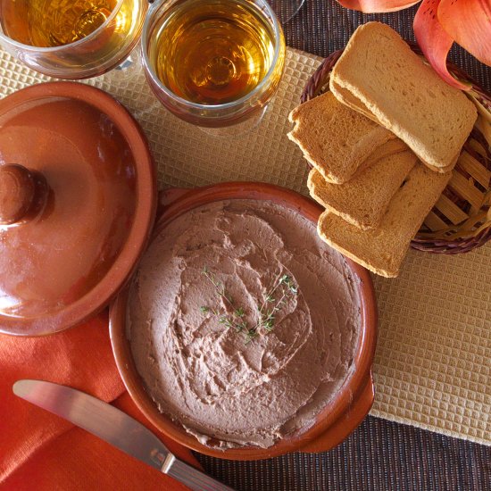 Pâté of Chicken Liver with Sherry