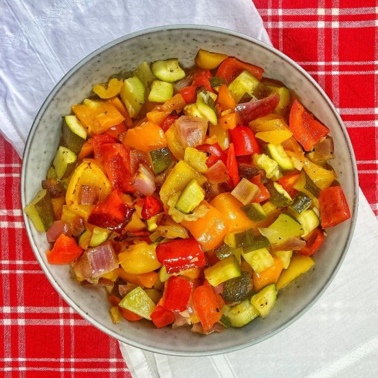 Mediterranean Roasted Vegetables