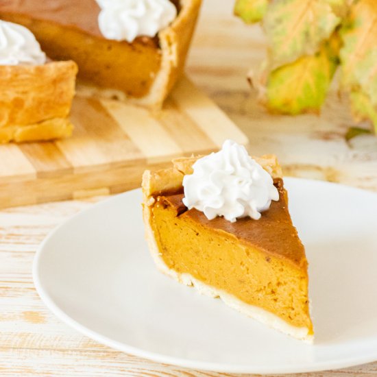 Vegan Pumpkin Pie