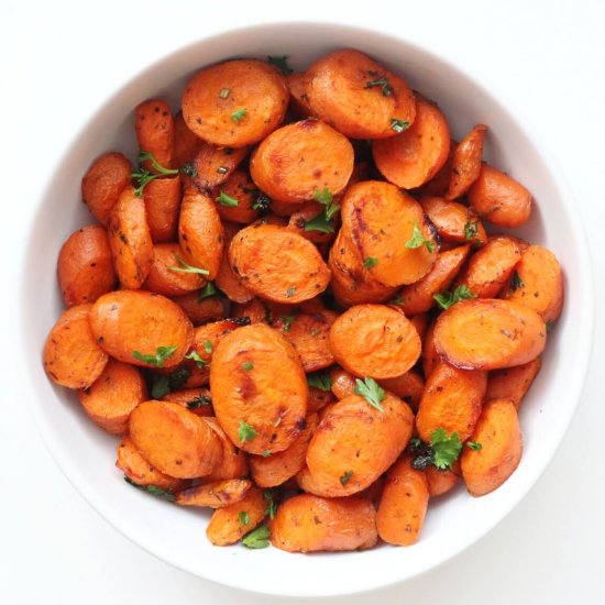 Easy Oven Roasted Carrots